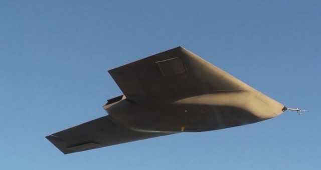 Vol d'essai du Taranis (Angleterre)